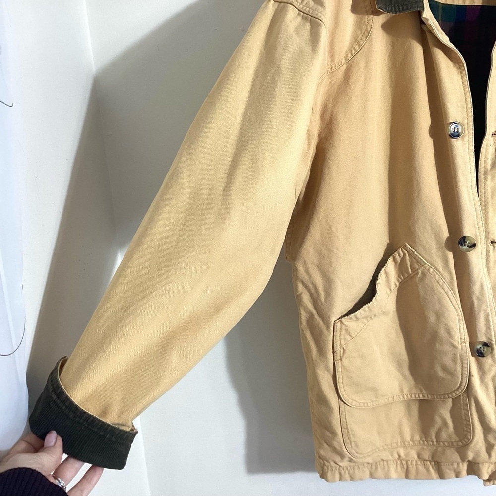 Lanesboro Outdoor Tan Canvas Barn Chore Jacket XL - Picture 5 of 16